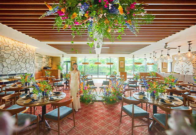 ロサンジェルス バルコニー テラスレストラン＆ムーンバー